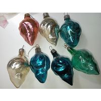 Ёлочные мини игрушки  , СССР .