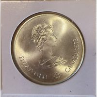 Крупное серебро в исключительном блеске - 5 долларов 1976 - Яхтинг в Кингстоне