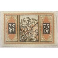 Нотгельд Брауншвейг 75 пфеннигов 1921 год. Веймарская республика.