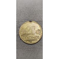 Перу 20 сентимос 2016