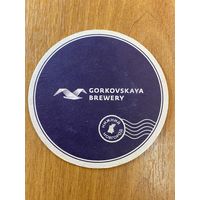 Подставка под пиво пивоварни "Горьковская" /Россия/ No 6