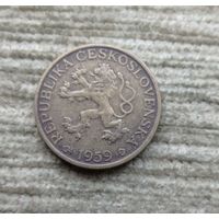 Werty71 Чехословакия 1 крона 1959