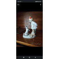 Статуэтка фарфоровая "А ну-ка отними""