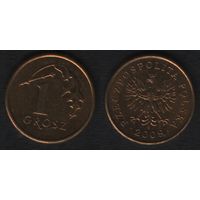 Польша y276 1 грош 2009 год (mw) (_alb2