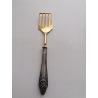 Столовый прибор для десерта, ручка серебро 875 пробы СССР