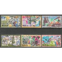 Мальта. История промышленности. 1981г. 6 марок.