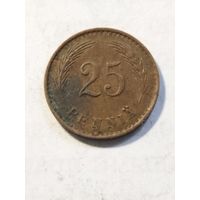 Финляндия 25 пенни 1942