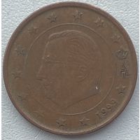 Бельгия 5 евроцентов 1999 г.