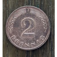 2 Пфеннига Германия(ФРГ)1970г.