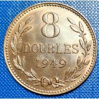 Гернси 8 дублей 1949 г.