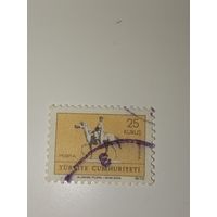 Турция 1972 Турция марка для почтовых карточек памятник Ататюрку