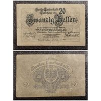 20 геллеров Австрия 1919 г. Инсбрук (Innsbruck)