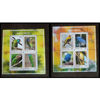 СЕРИЯ Блоков птицы  фауна MNH