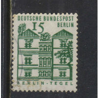 Западный Берлин 1964 Вып Архитектура Замок Тегель Берлин Стандарт #243