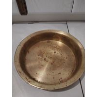 Таз латунный, клеймо.
