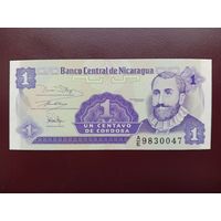 Никарагуа 1 сентаво 1991 UNC
