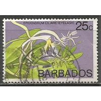 Барбадос. Орхидеи. 1974г. Mi#374.