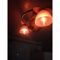 Мерцающее Пламя лампы СССР. 2 шт. Цена за две