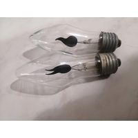 Мерцающее Пламя лампы СССР. 2 шт. Цена за одну