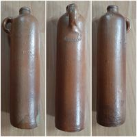 Бутылка старинная  Рижский бальзам,  царизм,  клеймо .