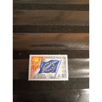 1969 Франция служебные для Совета Европы флаг чистая клей MNH** (3-11)