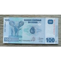 Werty71 Конго 100 франков 2022 UNC банкнота