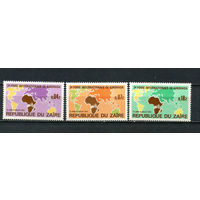 Конго (Заир) - 1973 - 3-ая Международная выставка в Киншасе - [Mi. 479-481] - полная серия - 3 марки. MNH.  (Лот 46JG)-TG2P26