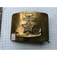 Пряжка ВМФ СССР