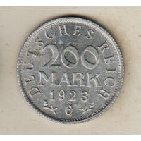 Германия 200 марка 1923 G