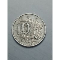 Австралия 10 центов 1980 года .