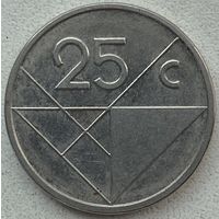 Аруба 25 центов 2008 г.