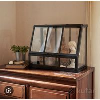 ТЕПЛИЦА, ДЛЯ ДОМА, УЛИЦЫ, АНТРАЦИТ, 65 СМ IKEA 205.371.75 Новая мини теплица от ИКЕА 45 см Черная Декоративная мини теплица для дома, улицы, сада IKEA (тепличка) AKERBAR Размер в собранном вид