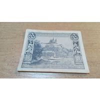 20 геллеров 1920 года 2