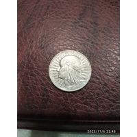 5 злотых 1933. Серебро 0.750