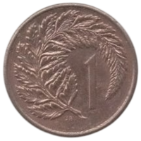 1 цент 1985 Новая Зеландия