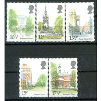 Великобритания - 1980г. - виды Лондона - 5 марок - полная серия, MNH [Mi 836-840]. #3-GB-Z-1-10