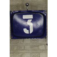 Ретро табличка на дом из 50-х номер "3"