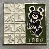 МИШКА ОЛИМПИЙСКИЙ ПИКТОГРАММА МОСКВА-80