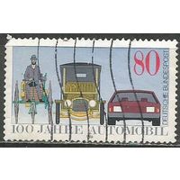 ФРГ. 100 лет автопромышленности. 1986г. Mi#1268.