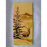 Панно декоративное "Северный олень" (СССР, 1970-ые гг.)