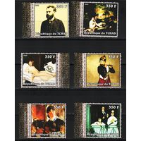 Чад 2002, Картины Э. Мане, Mi 6,18, Ч033