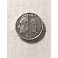 Испания 1 песета 2001