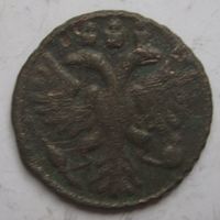 Полушка 1734г.(перечекан с копейки москва)