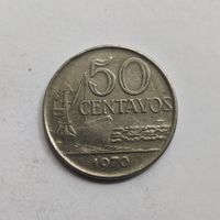 Бразилия 50 сентаво 1970 г.