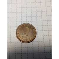 2 стотинки Болгария 2000 год