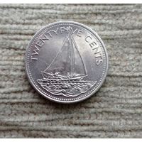 Werty71 Багамы 25 центов 2005 Багамские острова Корабль