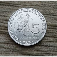 Werty71 Бурунди 5 франков 2014