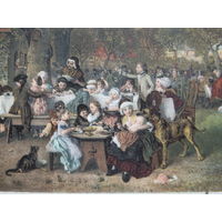 Детский праздник открытка Германия 9х14 см