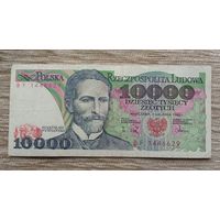 Werty71 Польша 10000 злотых 1988 Банкнота