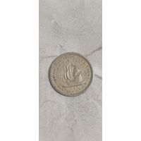 Карибы 10 цент 1955